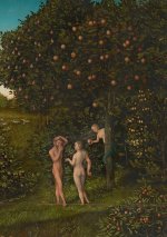 Art: The Fall of Man by Lucas Cranach the Elder  (1472–1553)