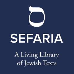 Logo: Sefaria - A living library of Jewish texts